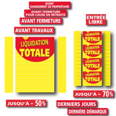 Affiches LIQUIDATION TOTALE 01 Affiches LIQUIDATION TOTALE 01
