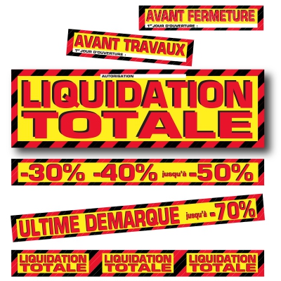 Affiches LIQUIDATION TOTALE 03 Affiches LIQUIDATION TOTALE 03