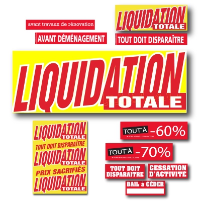 Affiches LIQUIDATION TOTALE 05