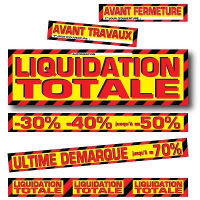 Affiches LIQUIDATION TOTALE 03