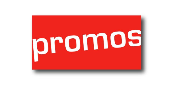 Affiche "PROMOS" L60 H30 cm
