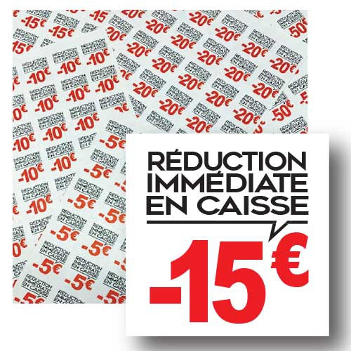 Planche de 48 stickers 35x35 mm -15€
