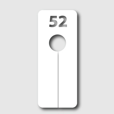 Separateur de taille 52  blanc