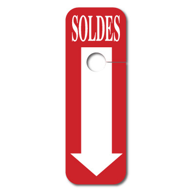 5 cartons "SOLDES"