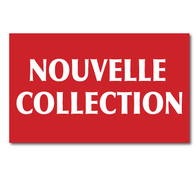 Carton  NOUVELLE COLLECTION avec chevalet arrière