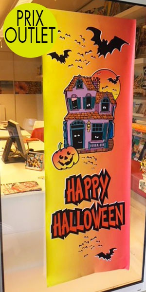 Affiche "HAPPY HALLOWEEN" L60 H170 cm