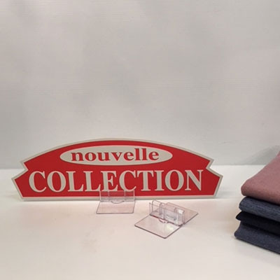 Carton "nouvelle COLLECTION" L36 H11 cm