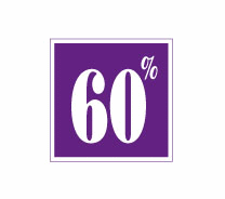 Poster "60%"