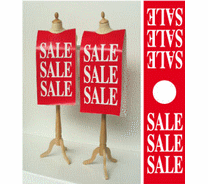 Poster "SALE" 40 X 170 CM