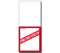 Paquet de 250 étiquettes papier "PROMOTION"
