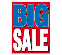 Poster "BIG SALE"