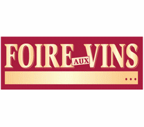 Affiche "Foire aux vins" L68 H23 cm