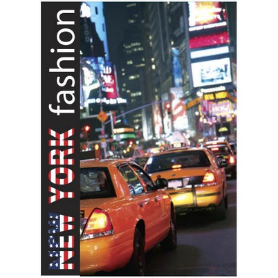 Panneau "New York fashion"  L25 H35 cm