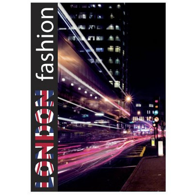 Panneau "LONDON fashion" 2 L25 H35 cm