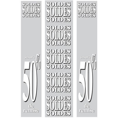 Kit de 3 affiches "SOLDES "