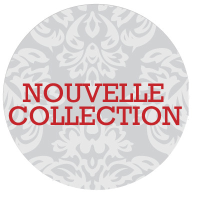 Carton rond "NOUVELLE COLLECTION"