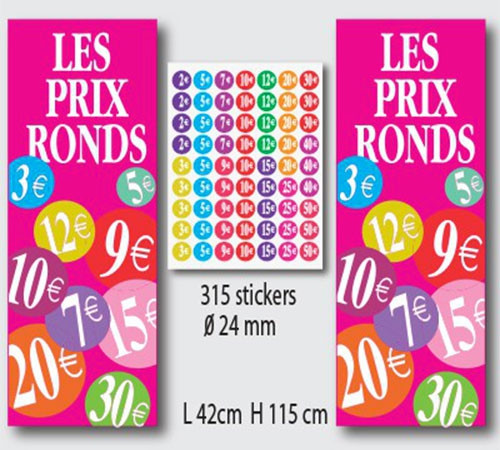 Kit de 2 affiches et 315 stickers