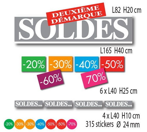 Kit de 12 affiches et 315 stickers