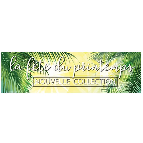 Affiche PRINTEMPS "NOUVELLE COLLECTION"  L100  H30cm