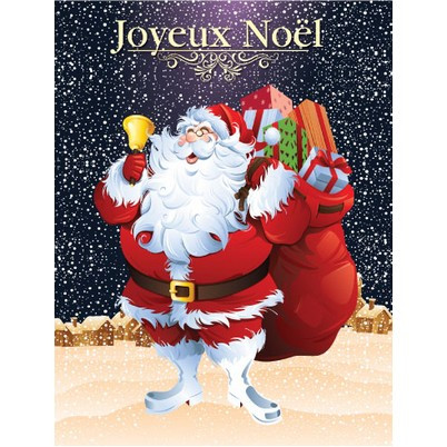 Affiche "Joyeux Noël" L60 H80 cm