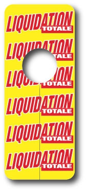 8 cartons séparateurs "liquidation totale" L8 H20 cm