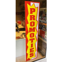 Poster " PROMOTIES" L40 H168 cm