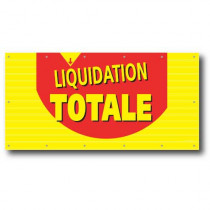 Bâche LIQUIDATION TOTALE  14 oeillets  L250 H 120 cm