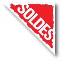 Affiche "SOLDES" L60 H60cm