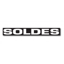 Sticker adhésif "SOLDES" L200 H25 cm