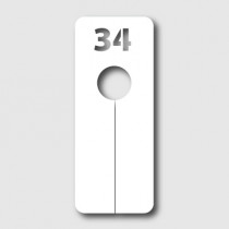 Separateur de taille 34 blanc