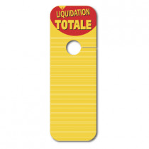 5 cartons "LIQUIDATION TOTALE"