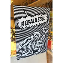 Cartel REBAIXES, L60 H80 cm