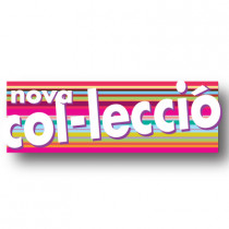 Cartel NOVA COL.LECCIO, 82 x 30 cm