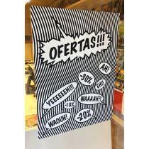 Cartel OFERTAS, 60 x 80 cm