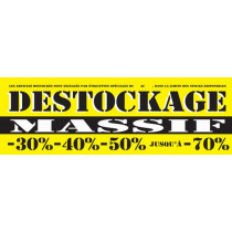 Bâche DESTOCKAGE  MASSIF   L300 H100 cm avec renfort et 16 oeillets