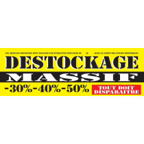 Bâche DESTOCKAGE  MASSIF   L300 H100 cm avec renfort et 16 oeillets