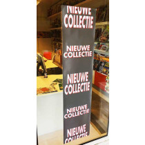 Poster "NIEUWE COLLECTIE", L40 H168 cm