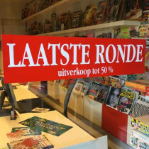 Poster LAATSTE RONDE L82  H20 cm. 