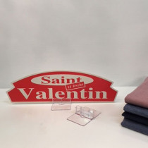 Carton "Saint Valentin" L36 H11 cm