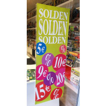 Poster  "SOLDEN" L42 H115cm