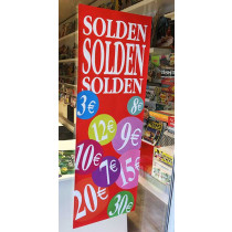 Poster  "SOLDEN" L42 H115cm