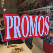 Carton "promos" L48 H23,5 cm et 2 ventouses