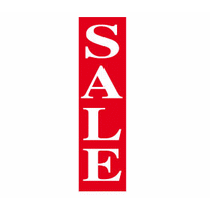 Poster "SALE" vertical 86 X 20 CM