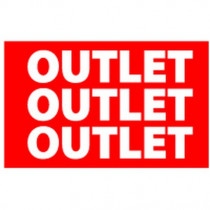 Poster "OUTLET" 32 X 20 CM