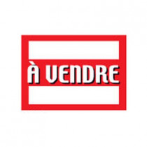 Panneau "À VENDRE " L70 H50 cm