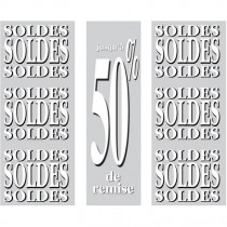 Kit 3 affiches "SOLDES "