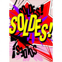 STICKER "SOLDES" L70 H100 cm