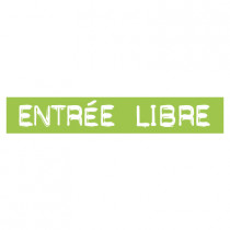 STICKER satiné L60 H10 cm "ENTREE LIBRE"