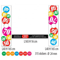 Kit de 3 affiches + 315 stickers