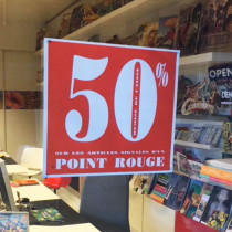 Affiche "50%" L44 H30 cm